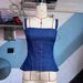 Women's Sexy Denim Camisole Top Style Slim Fit Sleeveless Outerwear_ecoleips.com