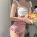 Sophie One Piece Swimsuit for Women Japanese Style High Waist Conceals Tummy Cute Sexy Instagram Style Hot Spring Resort Fresh Alluring_ecoleips.com