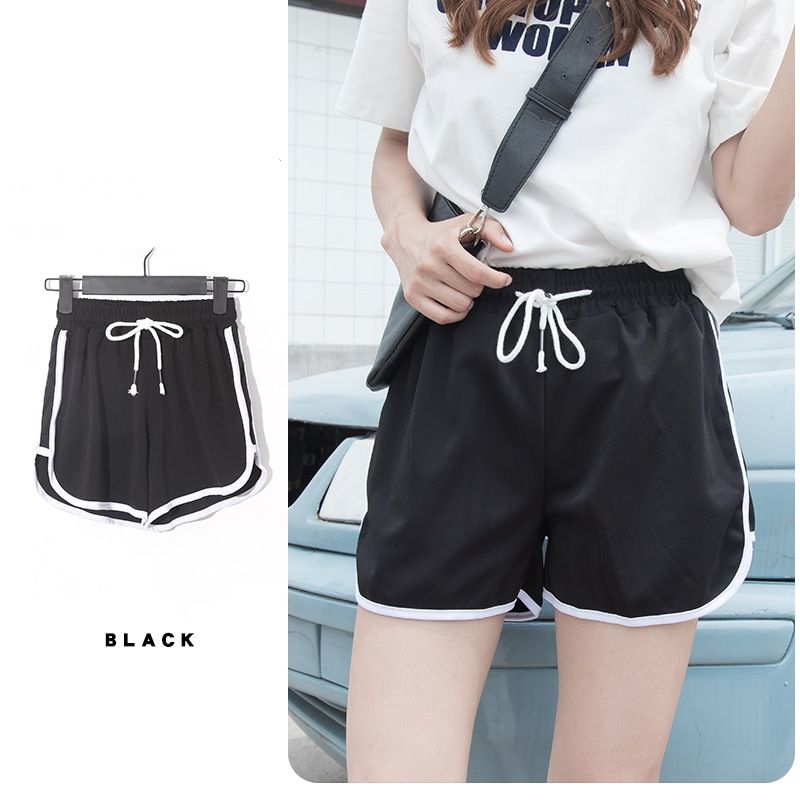 Women's High-Waisted Wide-Leg Athletic Shorts Summer Loose Fit Running Fitness Outerwear plus Size Casual Home Wear Sleepwear Slimming_ecoleips.com