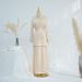 Muslim New Solid Color Small Fresh Lace Top+skirt Set_ecoleips.com