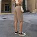 Women's High-Waisted Double Pleated Suit Trousers Casual Commuter Style Spring Summer_ecoleips.com