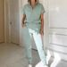 Spring Summer Sports Casual Two Piece Set T-Shirt And Pants Women's Clothing American Style_ecoleips.com