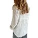 2026 Spring Autumn European And American Solid Color Casual Loose Long-Sleeve Linen Shirt In Stock_ecoleips.com