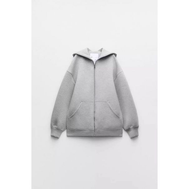 Men's Casual Hooded Zip-Up Sweatshirt Jacket - Long Sleeve Loose Fit Pullover With Kangaroo Pocket, Streetwear Fashion For Autumn Winter_ecoleips.com
