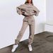 Cross-Border European And American Hot-Selling Women's Letter Print Hoodie Sweatshirt Fashion Casual Fleece Long_ecoleips.com