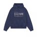 Women's Clothing Unisex Glam Hoodie – Embellished Lettering Pullover With Front Pockets (S-2XL)_ecoleips.com