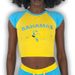 New Women's Clothing Summer Casual Sporty Clothes Short Sleeve Crew Neck T-shirt Crop Tops Graphic Embroidery Y2k Sexy Slim Fit_ecoleips.com