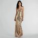 Women's Clothing Long Dress Fashionable Versatile Sequin Sexy Backless Suspender Long Dress_ecoleips.com