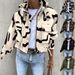Women's Clothing autumn and winter new motorcycle jacket coat short tops _ecoleips.com