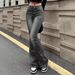 Women's Clothing Retro Flared Jeans For Women Summer New Style Trendy Straight Loose Design Niche Casual Pants Trendy_ecoleips.com