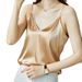 Elastic Cool Camisole Women, Summer V-neck Sleeveless Slim-fit Inner Layer, Suitable For Wearing Under A Blazer,_ecoleips.com