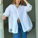 Solid Color Personality Street Style Spring Autumn Long Sleeve Loose Split Shirt Fashionable Women's Clothing_ecoleips.com