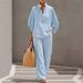 New 2026 Women's Casual Shirt Set Urban Suit Independent Website Fashion Spring/Autumn Summer Outerwear_ecoleips.com