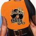 Summer European And American Cross-border Foreign Trade Plus-size T-shirt, Round-neck Casual Loose-fitting Short-sleeve_ecoleips.com