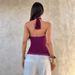 European American Style Women's Halter Neck Top Fashionable off Shoulder Design Slimming Outerwear Hot Girl Temperament Summer_ecoleips.com