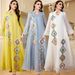 ng2510292 4149 Muslim Middle Eastern Cross-border Robe Women's Long-sleeved Abaya Sequin Long Saudi Dubai Dress_ecoleips.com