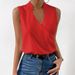 2023 Foreign Trade Cross-Border New Clothing Casual V-Neck Regular Pullover Solid Color Multi-Color Women's T-Shirts_ecoleips.com