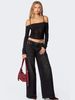 Women's Loose Wide Leg Denim Trousers Fashion Printed Jeans Ladies High Waist Straight Leg Pants_ecoleips.com