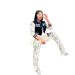 Women's Autumn/Winter Embroidered Sweatshirt Patchwork Ribbed Baseball Jacket Coat European American Style Towel Letter Design_ecoleips.com