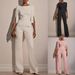 Women's Clothing Solid Color Beaded Decorated Slim Jumpsuit_ecoleips.com