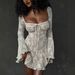 Women's Strapless Backless Dress Spring Flared Sleeves French Mini Skirt Sexy Style_ecoleips.com