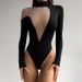 Summer New Women's Slim Fit Long Sleeve Bodysuit Sexy Hot Girl Fashion European And American Style Wholesale Jumpsuits Rompers_ecoleips.com