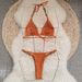 Women's Clothing Three Point Halter Neck Straps Sexy Backless Low Waist Bikini Solid Color Split Swimsuit_ecoleips.com