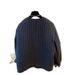 girl 2023 Korean Style Round Neck Quilted Winter Loose Casual Irregular Placket Warm Padded Cotton Jacket Women's Top Trendy_ecoleips.com