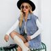 Women's Clothing New Denim Vest Tank Shoulder Fashion Trend Denim Sleeveless Vest_ecoleips.com