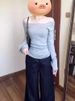 Off Shoulder Long Sleeve T Shirt Women One Shoulder Fitted Basic Plain Tee Shirt Lady Split Casual Top Spring Autumn Winter_ecoleips.com