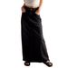Aria Basics Aria Basics European And American Foreign Trade Cross-Border Source Summer Women's Loose Straight Casual Denim Midi Skirt_ecoleips.com