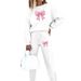Bow-Print Fleece Lounge Set – Long-Sleeve Top & Jogger Pants (5 Colors, S-XXL) | Cozy Winter Loungewear For Women_ecoleips.com