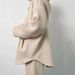 Women's Fashion Zipper Hooded Casual Suit Two-piece Pant Sets_ecoleips.com