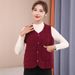 Middle-aged And Elderly Mom Autumn Winter Warm Women's Fashionable Casual Vest Wholesale_ecoleips.com