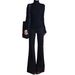 Four-way Stretch Black Spring-summer Flared Jeans For Women, 2026 Autumn-winter New High-waisted Non-tight-fitting_ecoleips.com