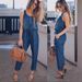 Women's Clothing Vest Waist Slimming Fashion Jeans Jumpsuit Trousers Spot_ecoleips.com