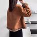 2025 High-end Design Chic Plush Casual Versatile Women's Winter Thick Fur Jacket_ecoleips.com