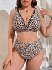 Leopard Bikini 2026 Large Plus Size Swimsuit Women High Waist Swimwear Female Beach Wear Bathers Bathing Swimming Swim Suit_ecoleips.com