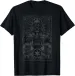 Women's T-Shirts Star Wars Dark Side Darth Vader Ornate Etching T-Shirt_ecoleips.com