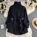 Women's Clothing Elegant Knit Vest & Blazer Dress Set – Korean-Inspired Spring Layering Two-Piece_ecoleips.com