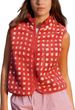 Aria Basics European American Cross-border Autumn And Winter Best-selling Waffle Fleece Vest, Sleeveless High-neck Zippered_ecoleips.com