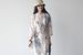 Spring/Summer Plus Size Cotton Linen Shirt Floral Print Loose Mid-Length Three Quarter Sleeve Korean Style Literary Women's Top_ecoleips.com