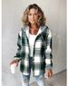 Women's Oversized Plaid Shacket – Trendy Checkered Button-Up Jacket For Fall & Winter (Loose Fit, Soft Polyester, Multiple Colors & Sizes)_ecoleips.com