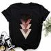 Summer European And American Cross-border Foreign Trade Wholesale T-shirts, Round-neck Casual Plus-size Loose_ecoleips.com