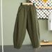 Women's Clothing Overstock Style, Winter Warm Cotton Padded Harem Pants, Thickened Retro Cotton Pants For Women, Perfect For Outer Wear._ecoleips.com