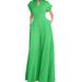 Women's Clothing Loose Fashion Elegant Short Sleeved V Neck Solid Color Wide Leg Jumpsuit_ecoleips.com