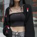 Cross-border European And American Women's Fashion New Style Hot Girl Design Printed Knitted Sweater Cardigan_ecoleips.com