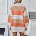 Women's Clothing Autumn And Winter New Casual Loose Lantern Sleeve Knitted Sweater_ecoleips.com