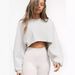 2026 Cropped Crew Neck Sweatshirt European And American Women's Fashion Short Sports Base Shirt T-shirt_ecoleips.com