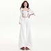 Light Blue Flared Jeans For Women, Low-waisted Slimming Floor-length Pants, Black And White Wholesale_ecoleips.com